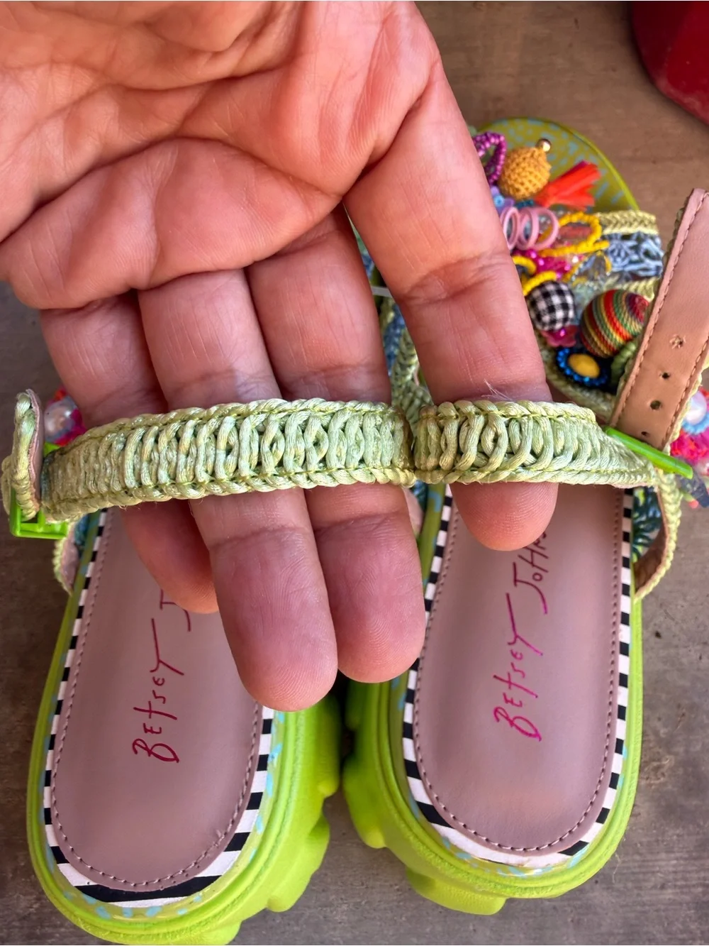 Betsey Johnson height bold playful